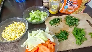 😋Awesome MUKBANG: Taking Basic Ramen Noodles To another Level