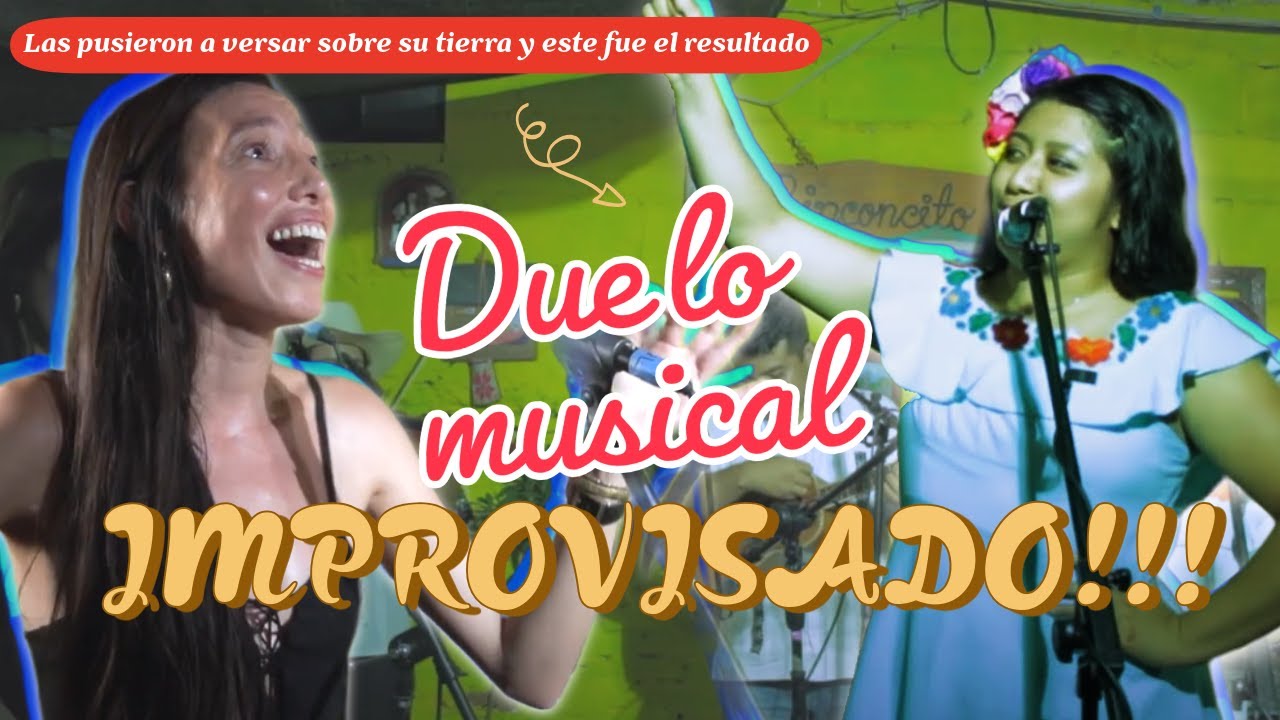 🔥DUELO POÉTICO de MUJERES TROVADORAS. Staku Allende/Zeiba Kuicani🔥