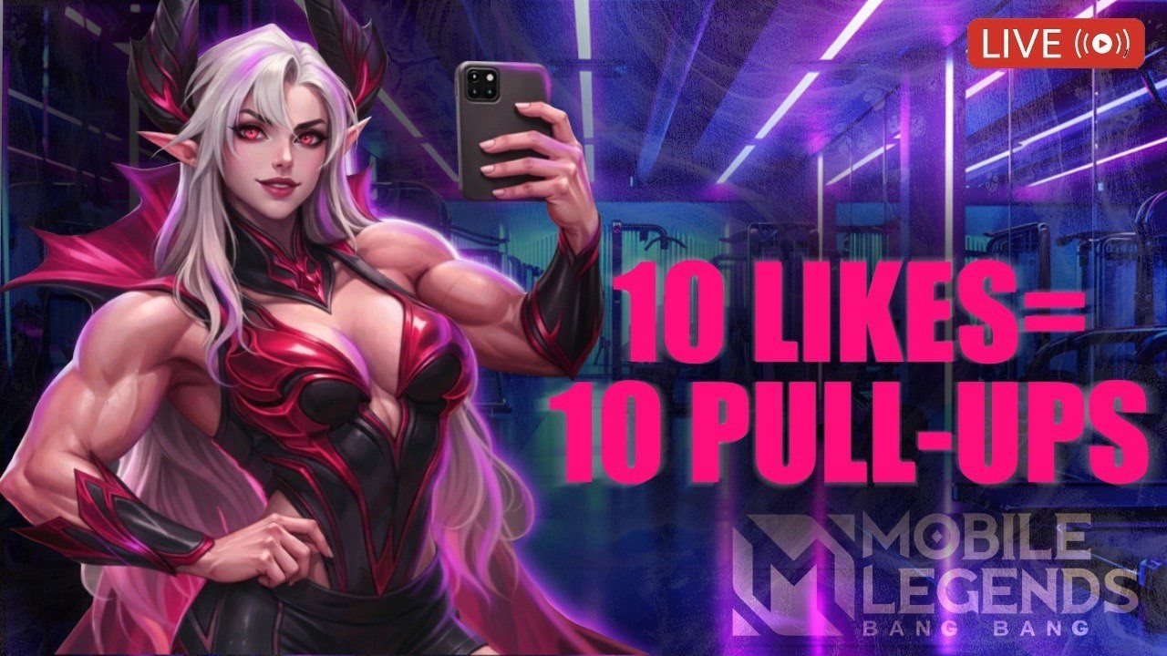 💎💀10 лайков = 10 подтягиваний  💪🏻💎РОЗЫГРЫШИ каждые 75 лайков 💎 - Mobile legends