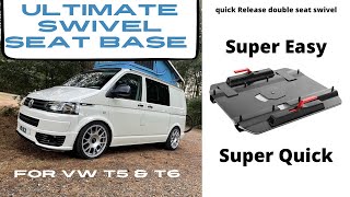 NEW Double seat Swivel base for  VW T5T6