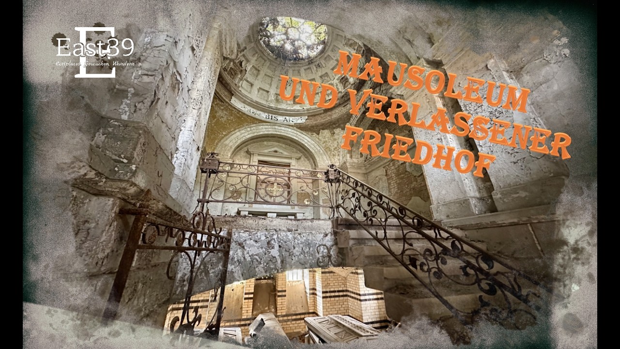 Lost Places - Mausoleum mit Knochen in den Särgen + verlassener Friedhof / Reupload