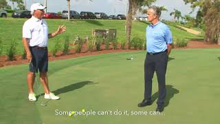 Fred Couples Spot Putting Tips with Robert Bettinardi