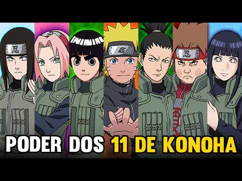 The Maximum Power of Each of the Konoha 11 in Naruto