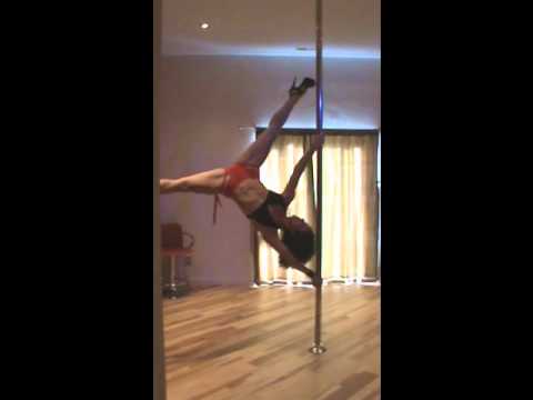 Holly Miely "Honey" Pole Dance - Apologize