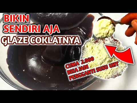 Glaze Coklat Homemade