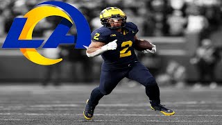 Blake Corum Highlights   Welcome to the Los Angeles Rams