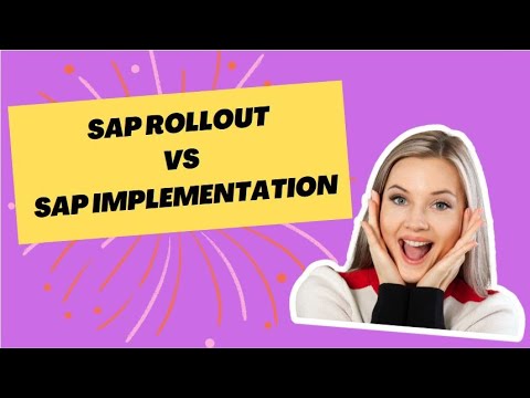 SAP Rollout vs Implementation | Key Differences Explained - YouTube