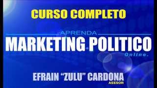 CURSO DE MARKETING POLITICO ONLINE . PROMO V#001