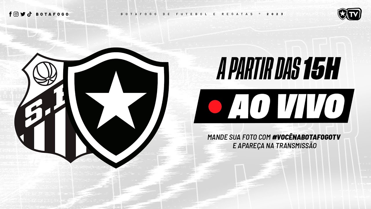 Brasileirão 2023: onde assistir a Botafogo x Santos ao vivo na TV e online  · Notícias da TV