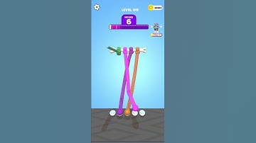 Tangle master 3D / New android game play #819 #shorts