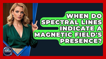 When Do Spectral Lines Indicate a Magnetic Field