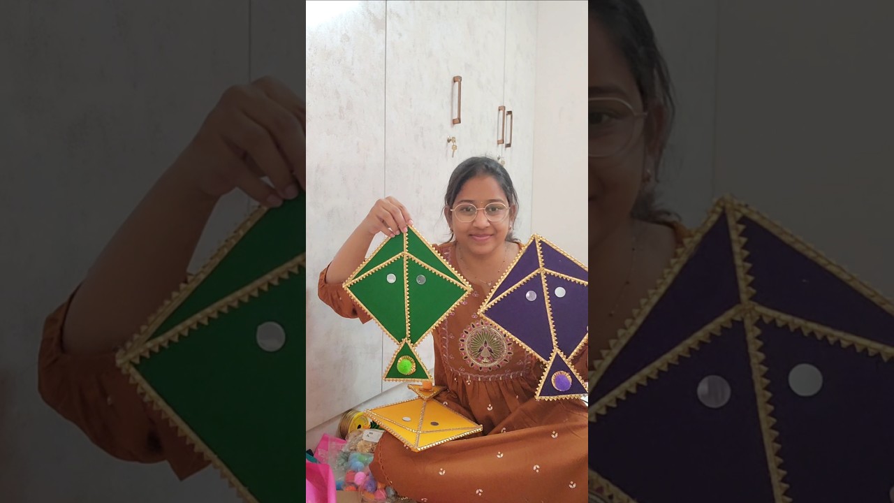 Sankranti Decor..🥰😍 #shorts #youtubeshorts #trending #decor #sankranthi #crafts #viralshorts #diy