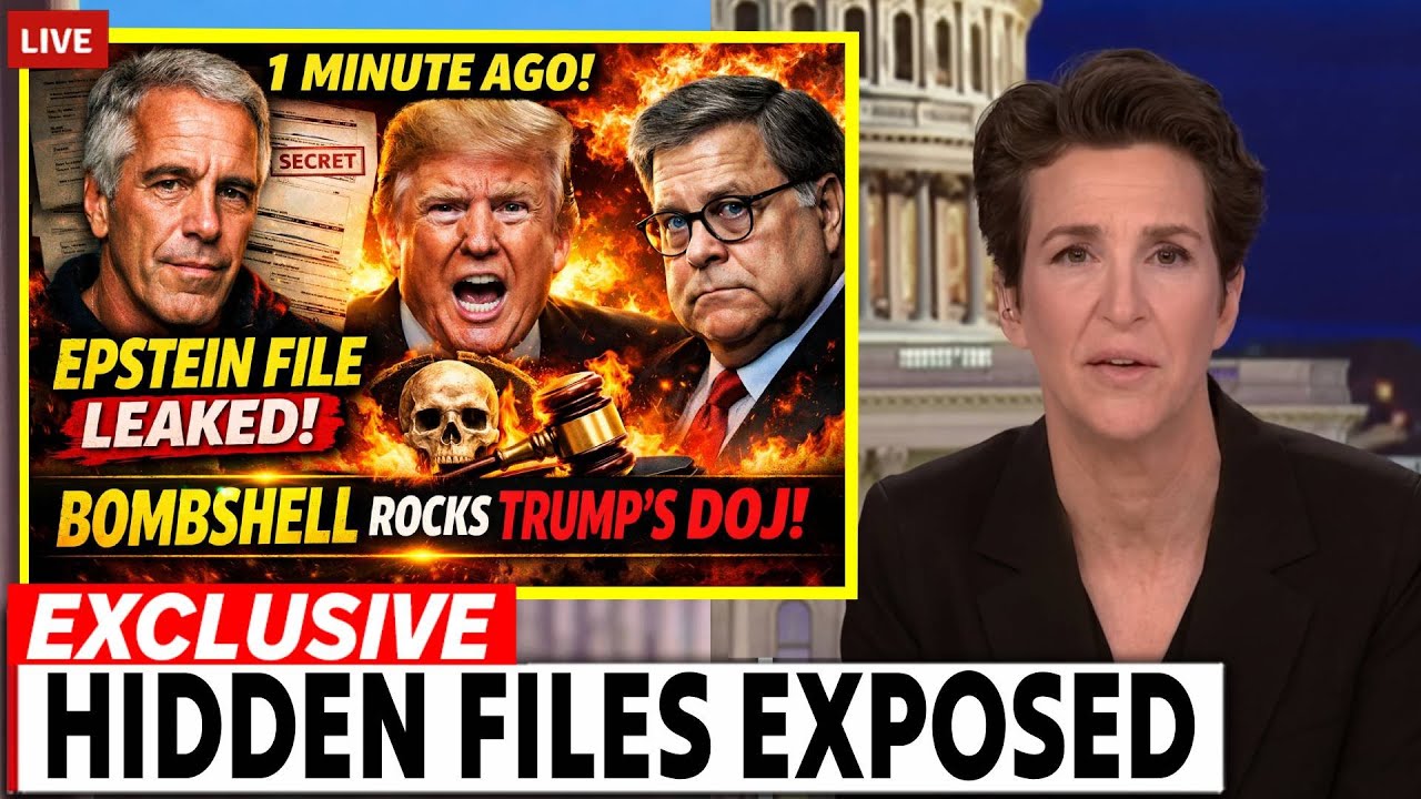1 MIN AGO: DOJ Releases Epstein Bombshell – Trump, Musk, Elites EXPOSED