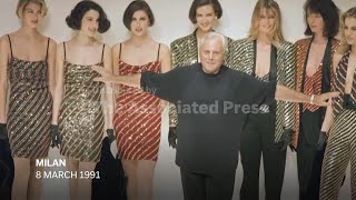 Reaction from Rome and Paris to death of iconic fashion designer Giorgio Armani