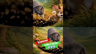 Wilk i Zając – wesoła piosenka dla dzieci 🎶 #shorts #dziecięcepiosenki #piosenkadladzieci