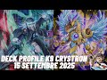 Deck Profile TCG di K9 Crystron del 15 Settembre 2025 - Un deck che adoro - Yu-Gi-Oh!