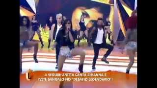 anitta canta não para no legendários 0607