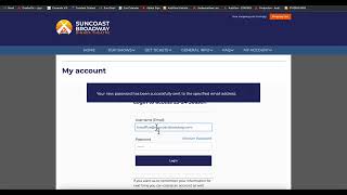 Logging In to your new Suncoast Account