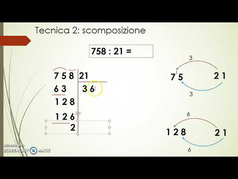 Divisioni In Colonna Con Divisore Di 2 Cifre Tecnica 2 Youtube