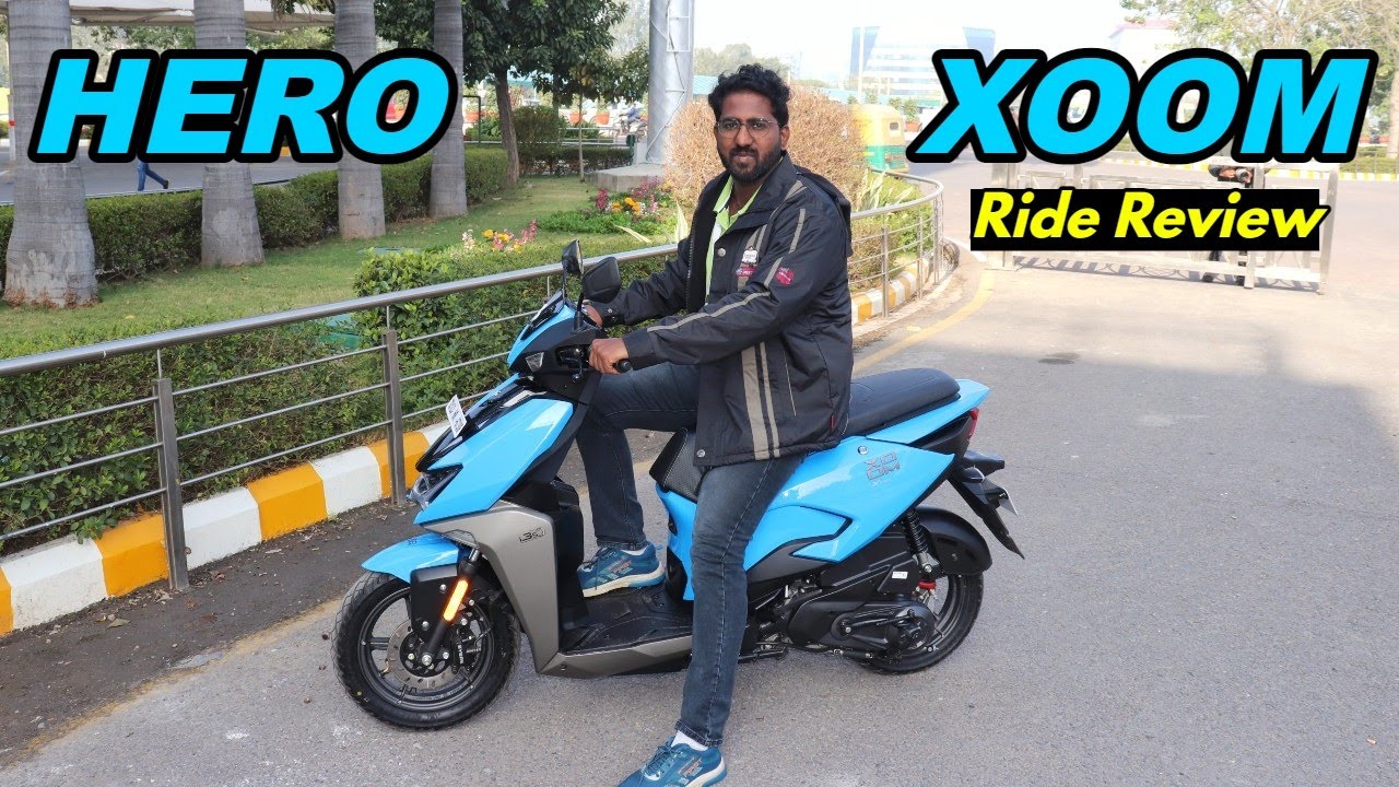 Hero Zoom Ride Review in Tamil Key Features Riding Experience