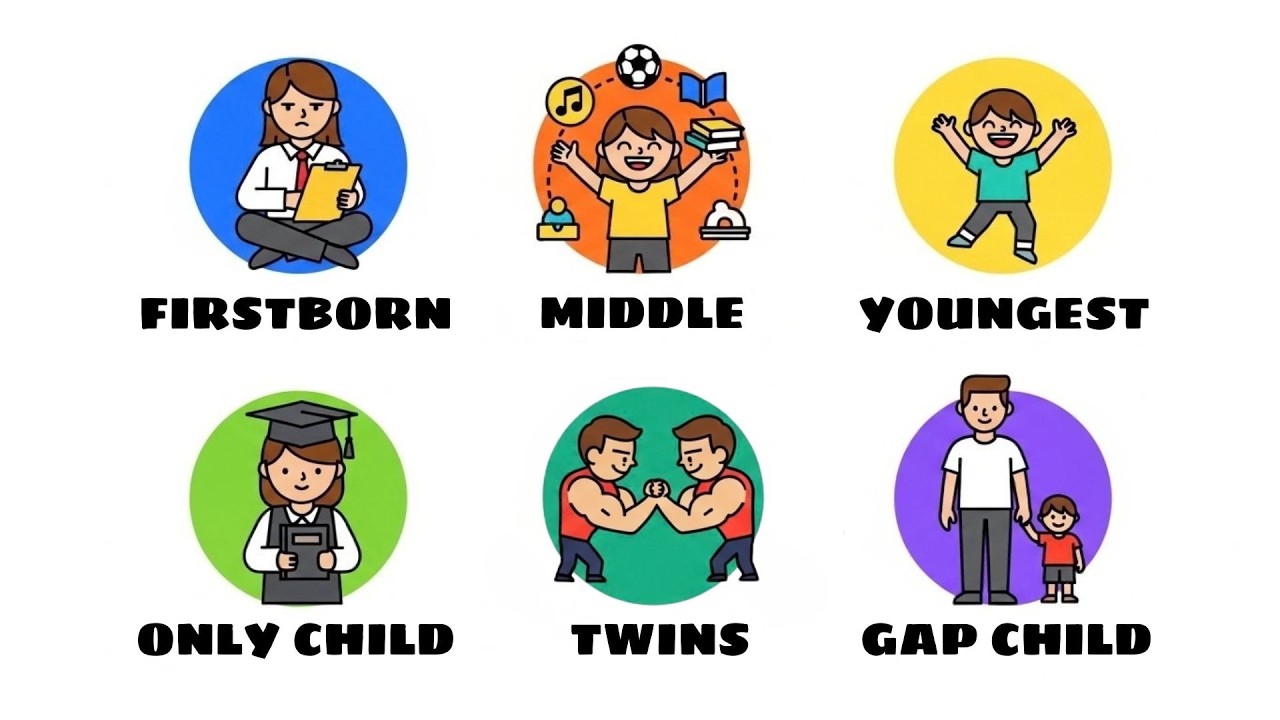 How Your Birth Order Secretly Shaped Your Personality.