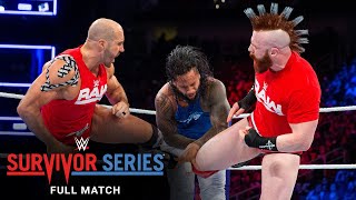 FULL MATCH  The Usos vs. The Bar  Champions vs. Champions Match: Survivor Series 2017