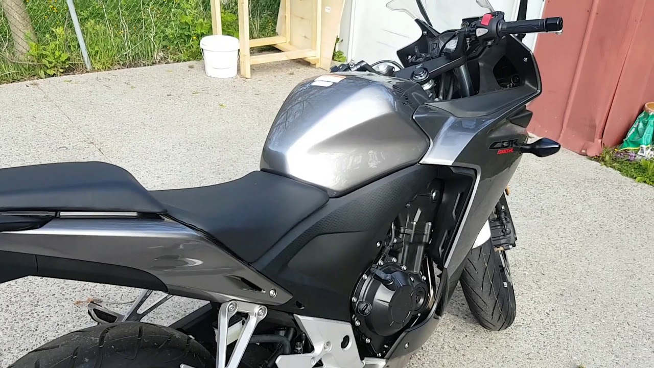 Coffman's Slip On Exhaust Install + Sound on 2015 CBR500R YouTube