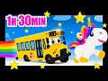 Les Roues de l'Autobus + Licornes | 1h 30min de comptines pour enfants | Titounis