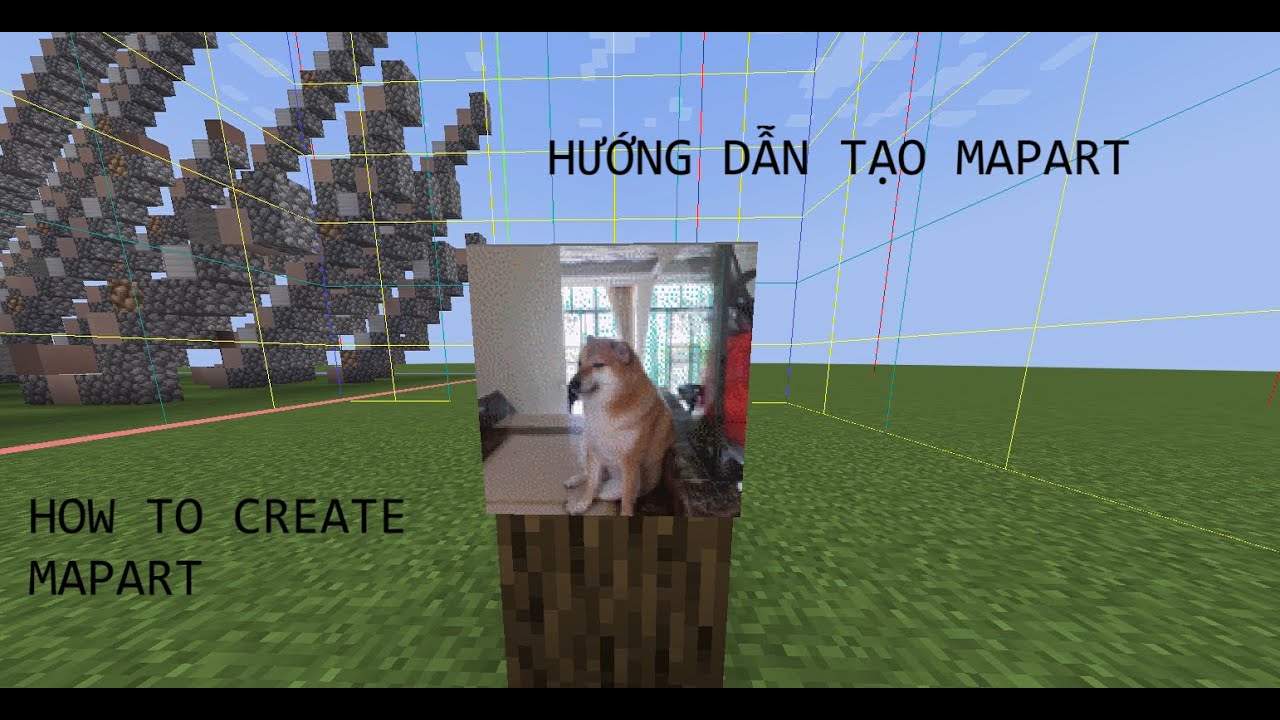 Hướng dẫn tạo mapart trong Minecraft Java | How to create mapart in ...