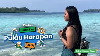 BARU TAU‼️Ada Pantai Perawan Tak ber-penghuni disekitar Pulau Harapan😱 | Pandooin Jalan-jalan Eps.2