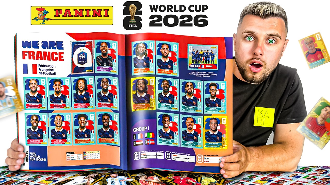 AM COMPLETAT ALBUMUL FIFA WORLD CUP 2026 PANINI ÎN 24 DE ORE!!