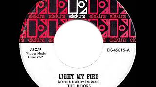 Video thumbnail of "1967 HITS ARCHIVE: Light My Fire - Doors (a #1 record--mono 45 single version)"