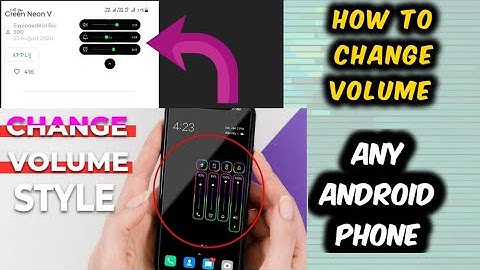Change Volume Style | Any Android Samartphone  Kisi Bhi Phone Volume Style Ko Karo Change #rgb #app