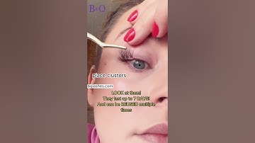 How to apply diy lash extensions in 5 minutes | b&q lashes