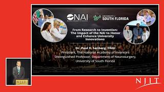 Dr. Paul R. Sanberg on Innovation, Patents & Research Impact | NAI President | Innovation Day 2026