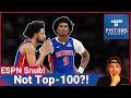 SNUB: ESPN Leaves Ausar Thompson OUT Of Top-100! Jaden Ivey Breaks The List At 85!