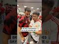 BRUNO FERNANDES SAYS HE KNOWS ME 😭 #brunofernandes #manunited #manchesterunited