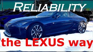 why lexus is so reliable