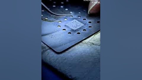 Mi k20 pro dead solution CPU and UFS reballing one by one