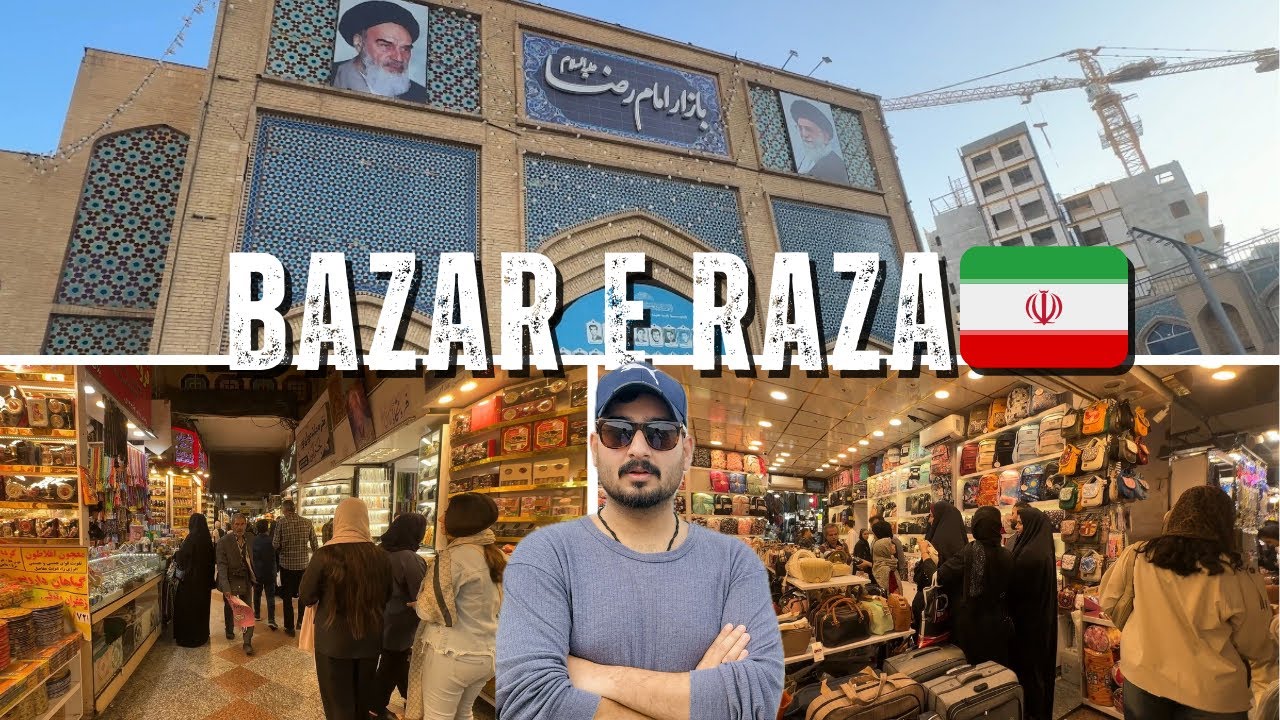 Iran's🇮🇷Most Famous Bazar | Bazar e Raza |1km Long Covered Market |Iran🇮🇷EP#2 |urdu/hindi