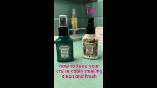 how to keep your cruise cabin smelling clean and fresh