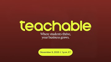 Teachable Thrive 2025