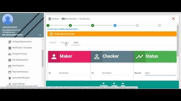 How to Modify the Fee Payment in NewgenEducationApp?