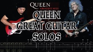 5 Queen (Brian May) Great Guitar Solos with Tabs screenshot 1