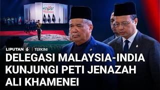Penghormatan Terakhir, Perwakilan dari Malaysia-India Kunjungi Peti Jenazah Ali Khamenei | Liputan 6