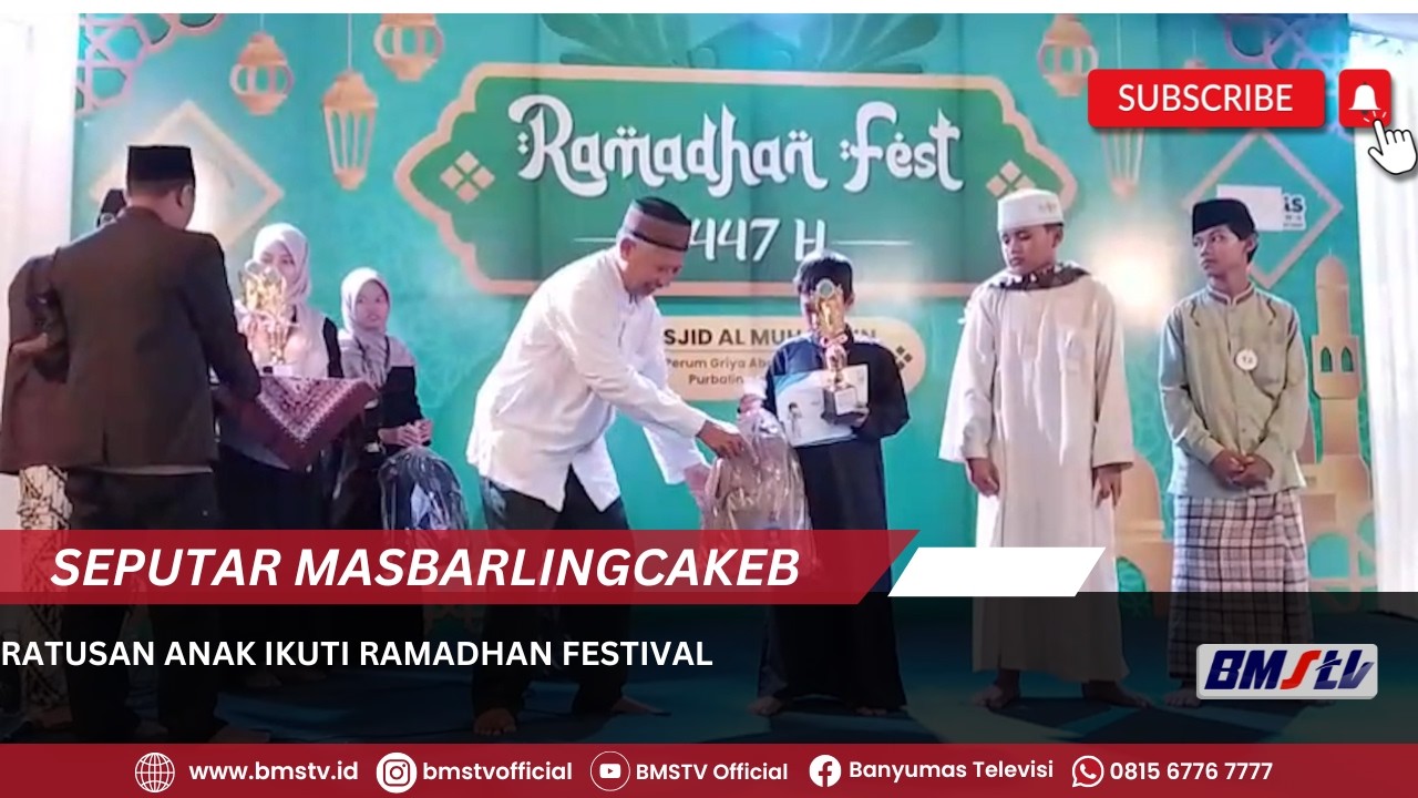 RATUSAN ANAK IKUTI RAMADHAN FESTIVAL