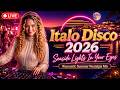 LIVE Italo Disco 2026 Seaside Lights In Your Eyes Romantic Summer Disco 80s Synthpop Mix 