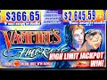 Money in the bank  high limit jackpot wins on slot machine vampires embrace