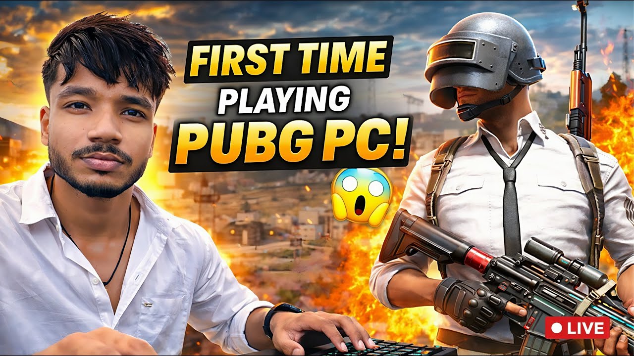 Playing PUBG PC for the first time With 