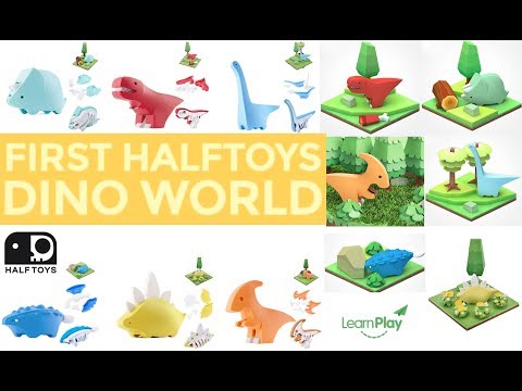 half toys dinosaur